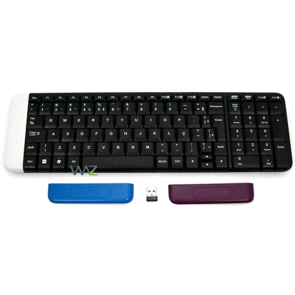 Logitech wireless keyboard k230 black usb обзор