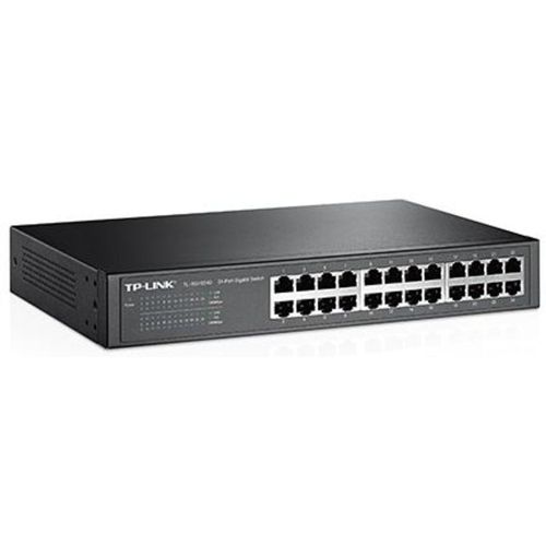 Switch 24 Portas - Gigabit - TP-Link - Grafite - TL-SG1024D