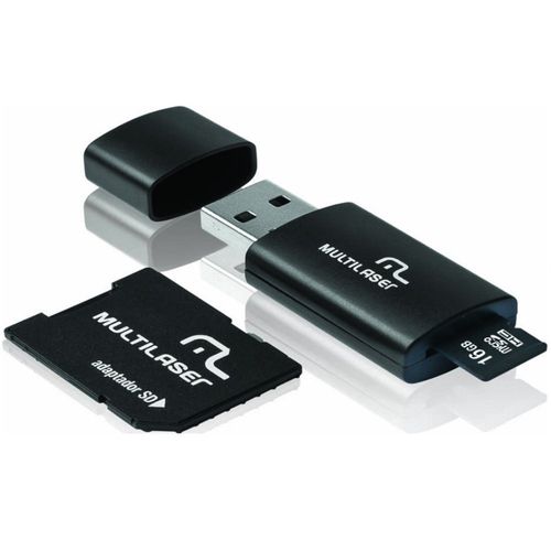 Adaptador de Cartão de Memória Micro SD p/ SD