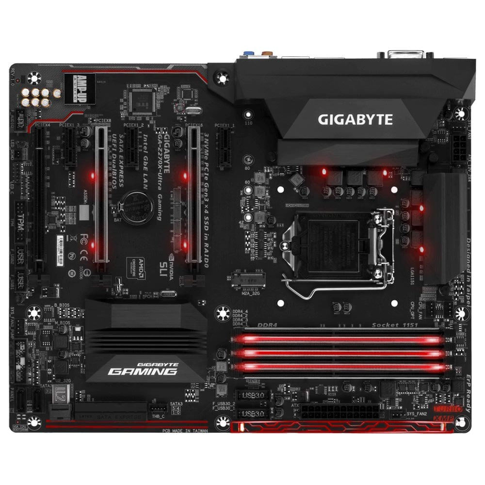 Gigabyte ga z270x ultra gaming обзор