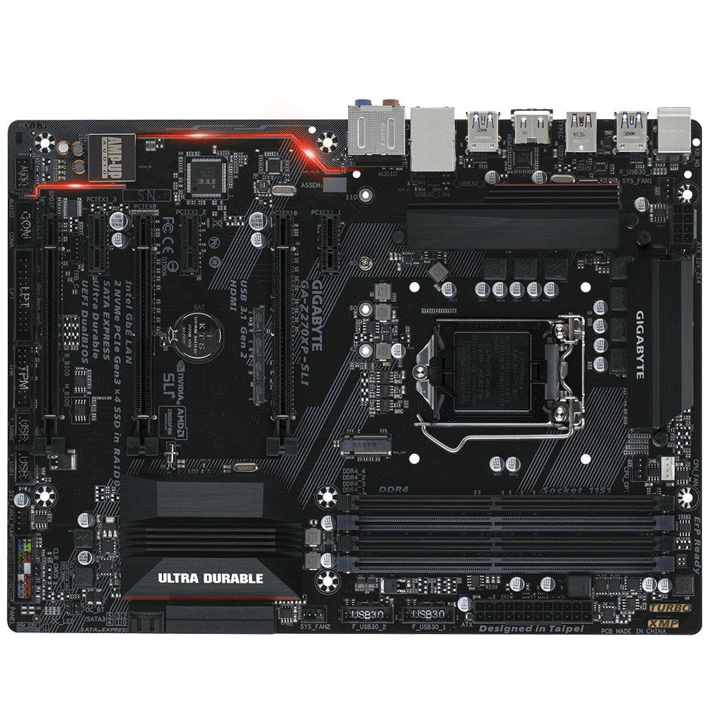 Gigabyte ga z270xp sli обзор