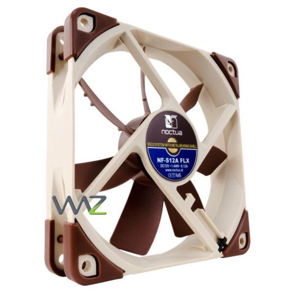 Ventoinha (Cooler) - 12cm - Noctua - NF-S12A FLX - waz