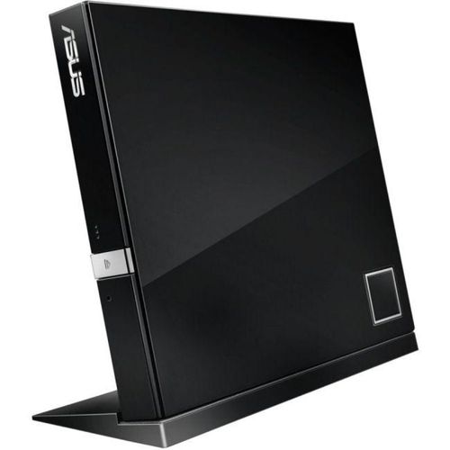 Gravador Externo Slim - USB - Blu-ray/DVD/CD - Asus - Preto - SBW-06D2X-U/BLK/G/AS