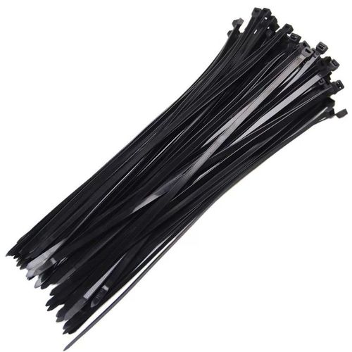 Abraçadeira nylon - 200x2,5mm - Brasfort - c/ 100 unidades - Preta