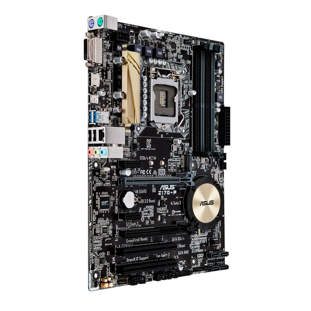 Placa Mãe Lga 1151 Asus Z170 P Atx Waz