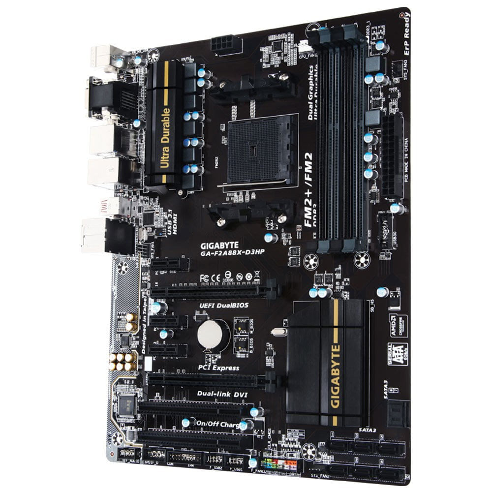 Placa mãe FM2+ Gigabyte GAF2A88XMD3HP waz