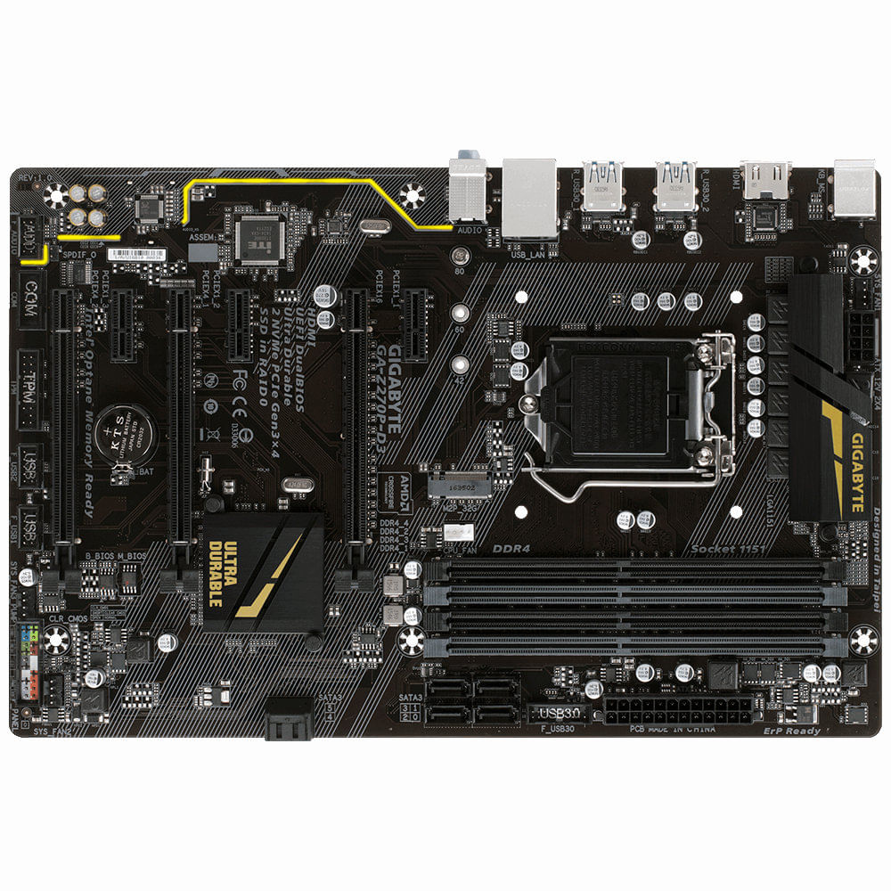 Gigabyte z270p d3 совместимость