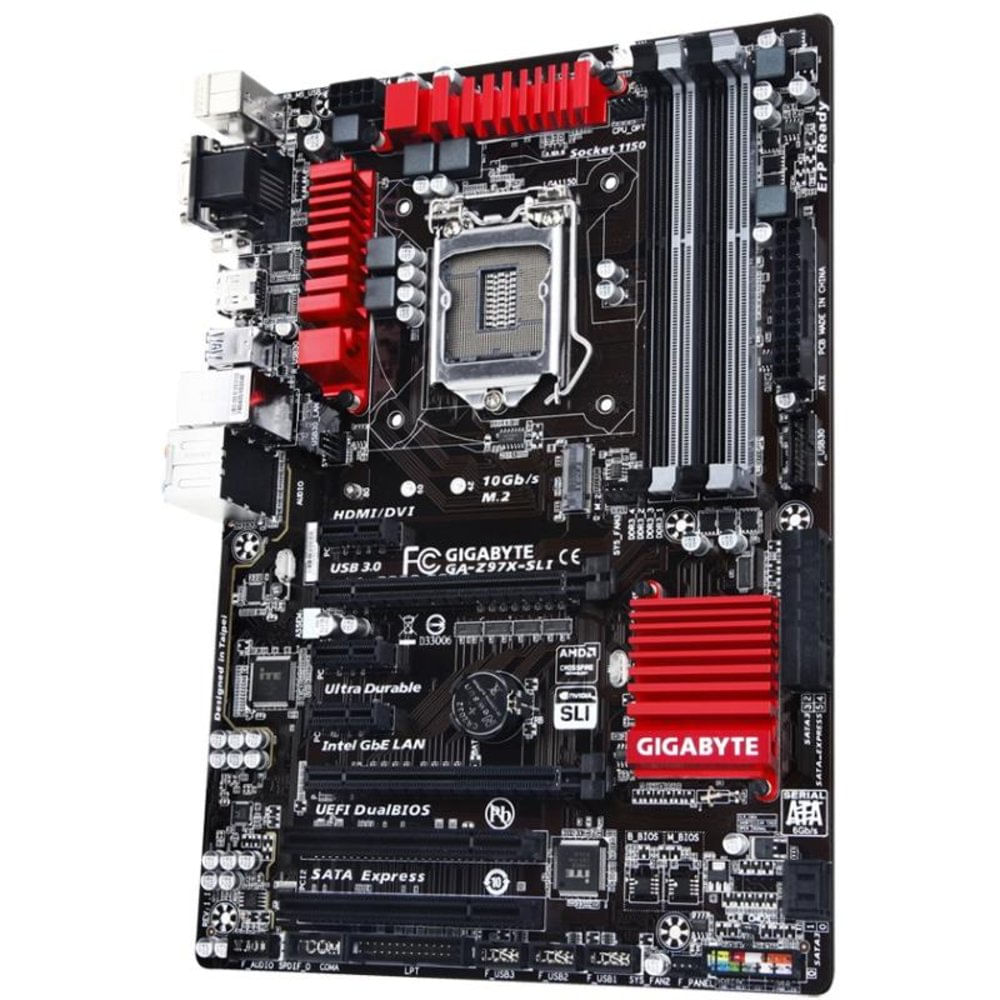Placa mãe LGA1150 Gigabyte GAZ97XSLI / v1.1 (ATX) waz