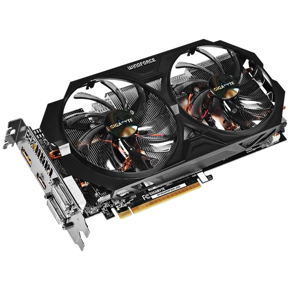Placa de vídeo - AMD Radeon R9 285 (2GB / PCI-E) - Gigabyte WindForce ...
