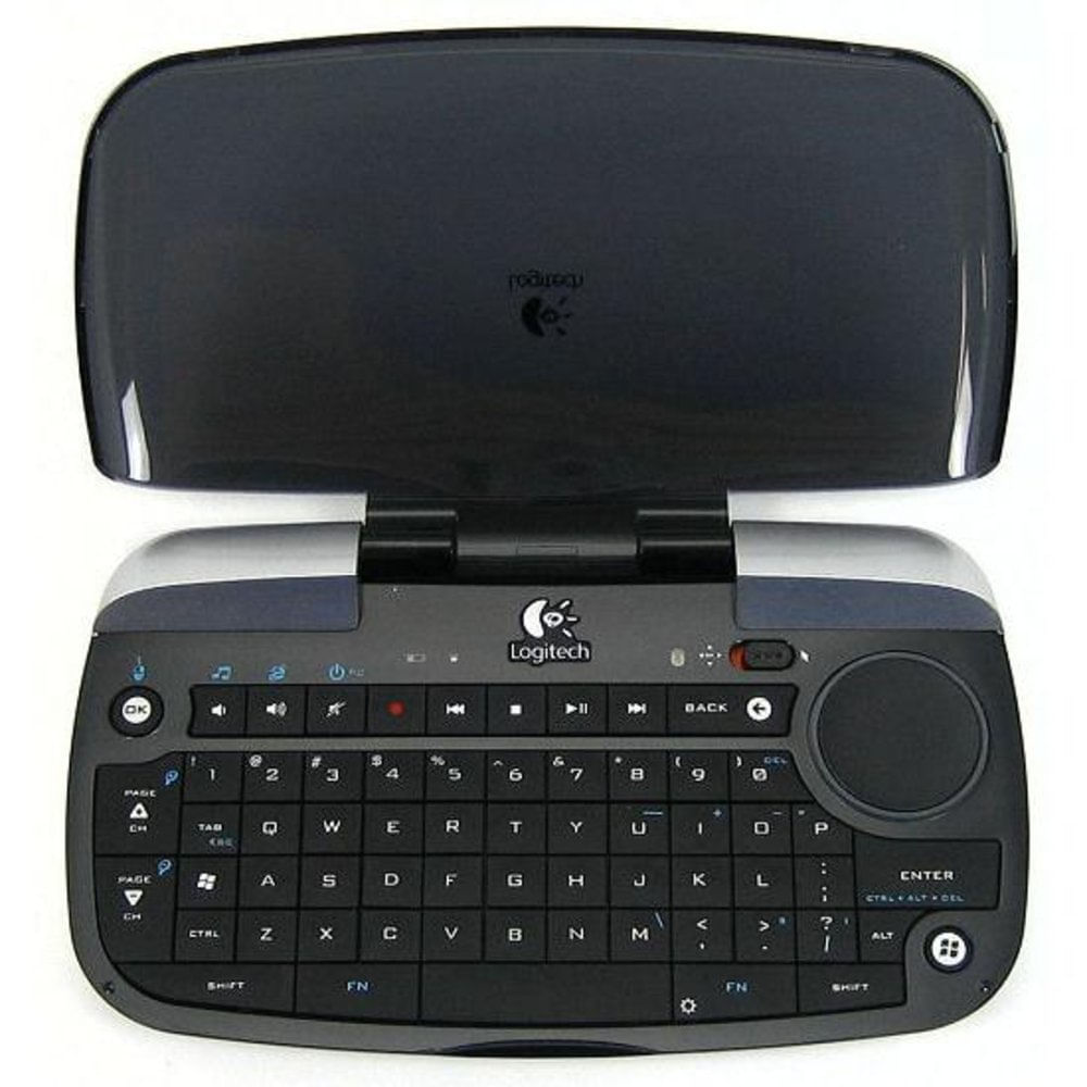 Teclado USB Logitech diNovo Mini Preto/Prata 920000594 waz