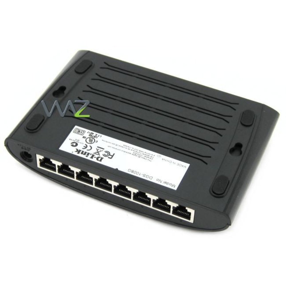 Switch 8 Portas Gigabit Dlink DGS1008G waz