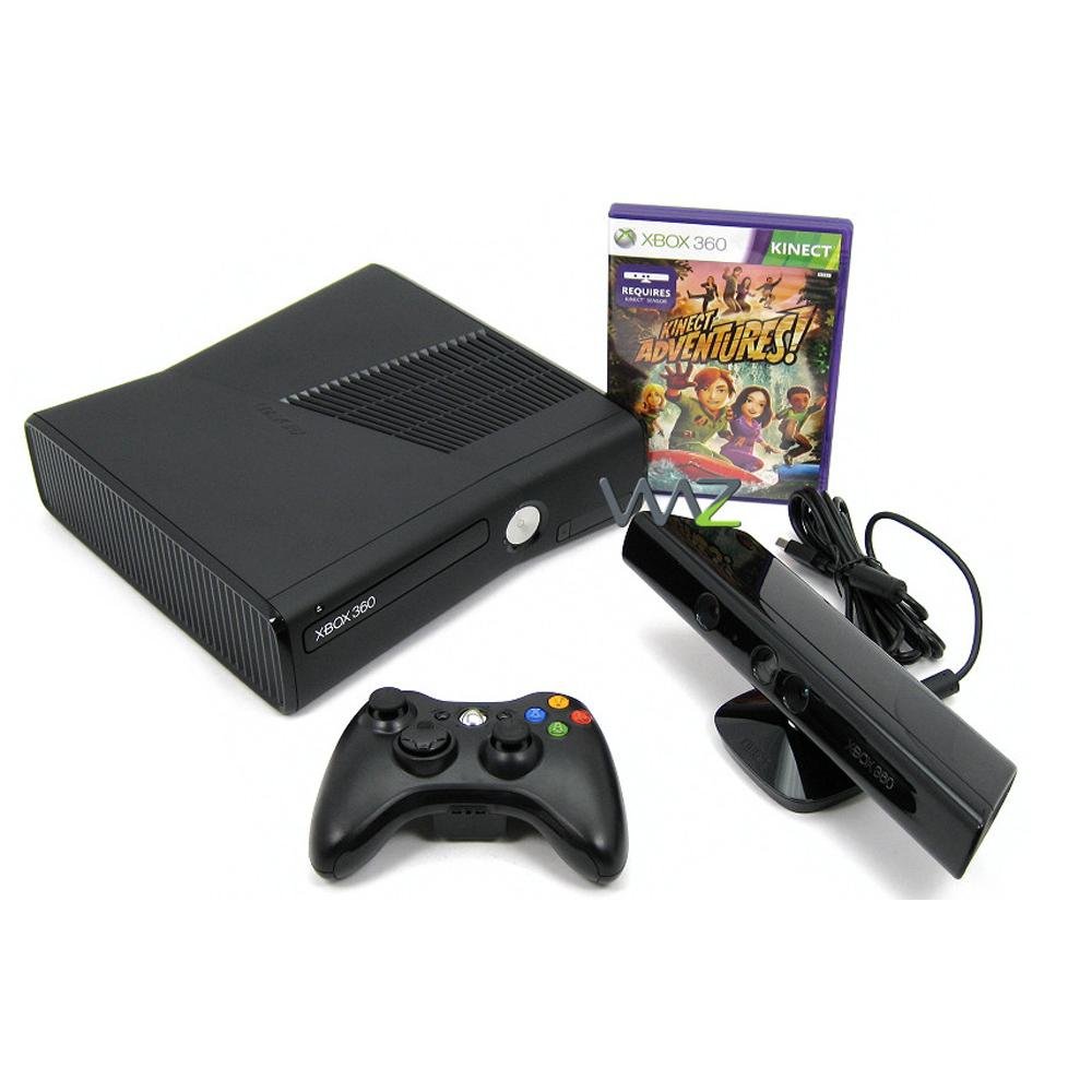 Xbox Kinect 360 + 22 Jogos Originais + 4 Controles e Arma para Jogos de  Caça, Console de Videogame Xbox 360 Usado 79531424