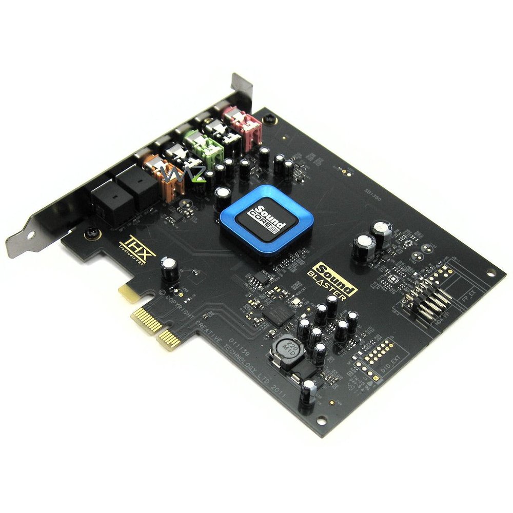 Placa De Som PCI E Creative Sound Blaster Recon3D SB1350 Waz