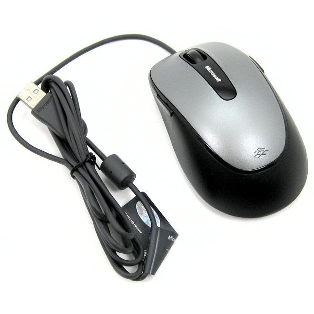 Mouse - USB - Microsoft Comfort 4500 - Cinza/Preto - 4FD-00025 / 1422 - waz