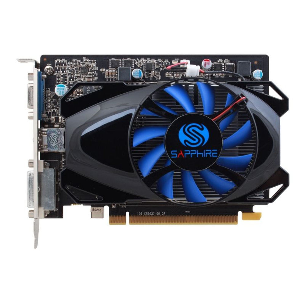 Placa de vídeo - AMD Radeon R7 350 (2GB / PCI-E) - Sapphire - 11251-10 ...