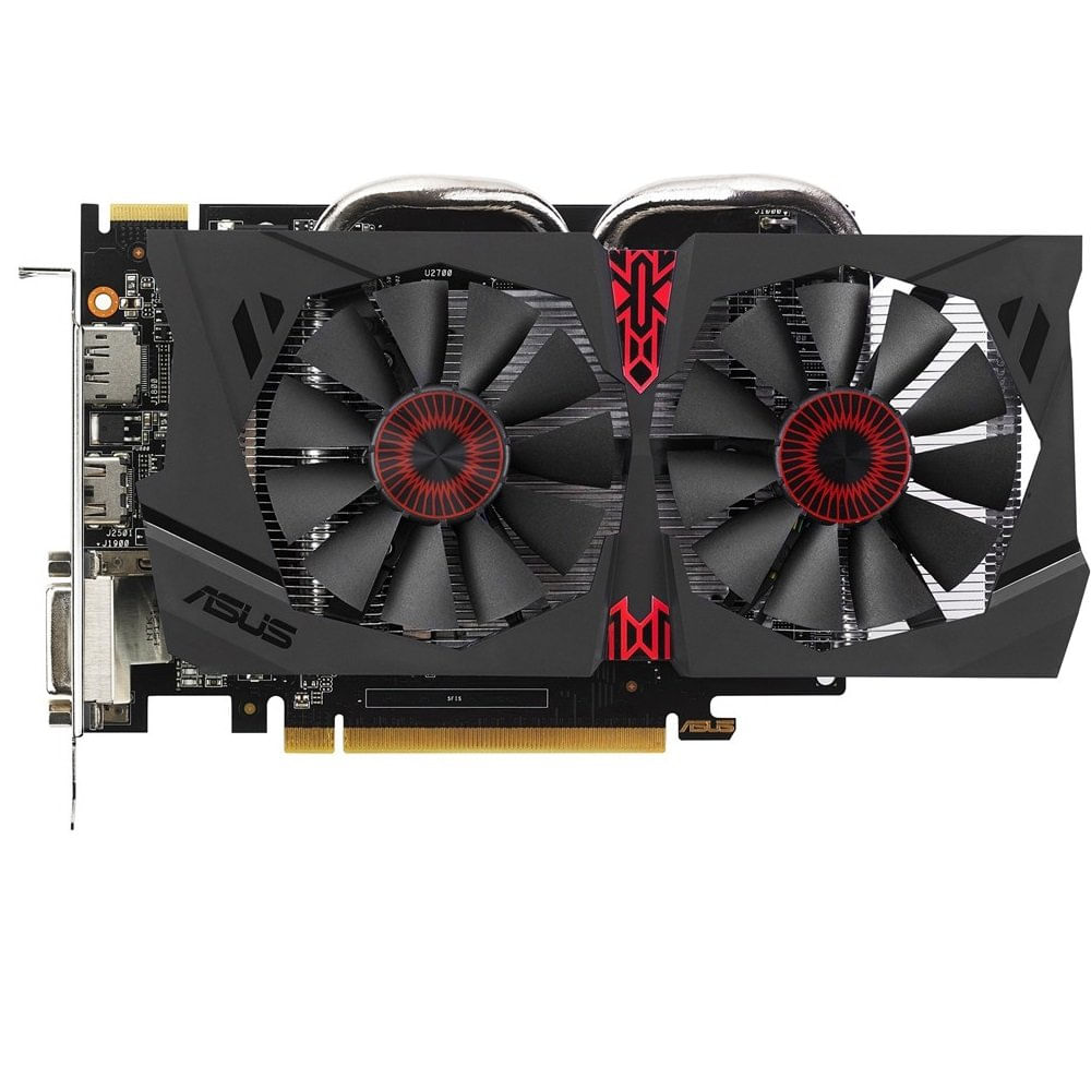 Placa de vídeo - AMD Radeon R7 370 (4GB / PCI-E) - Asus Strix - STRIX ...