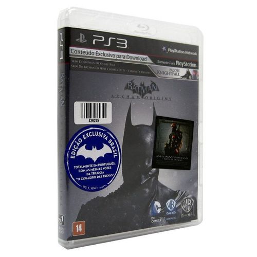 PS3 - Batman: Arkham Origins (Edição Exclusiva Brasil) - waz