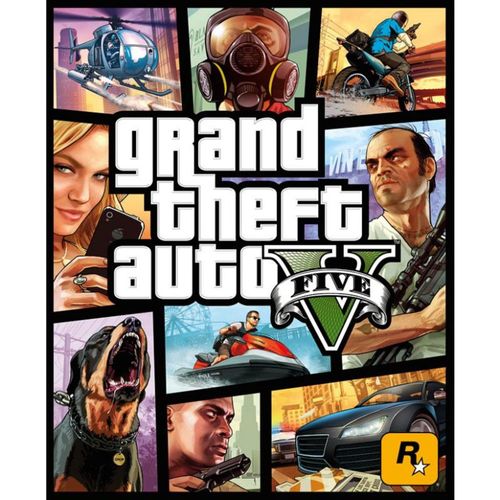 Xbox 360 - Grand Theft Auto V (GTA 5) - waz