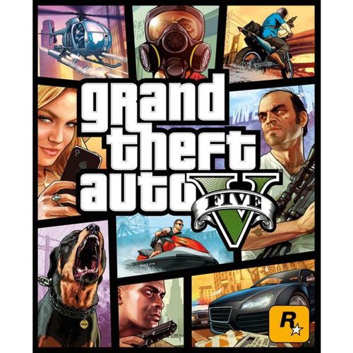 Grand Theft Auto V - GTA V - GTA 5 Xbox 360 - Game Games - Loja de