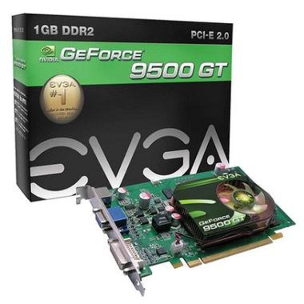 Placa de vídeo PCI-E NVIDIA 9500GT 1GB 