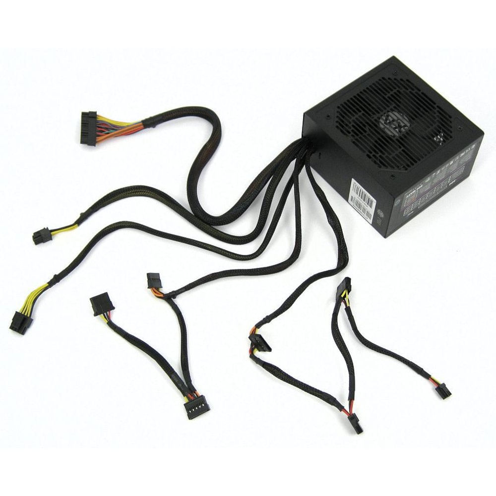 Fonte ATX - 500W - Aerocool Value Series - Preta - VX-500 - waz