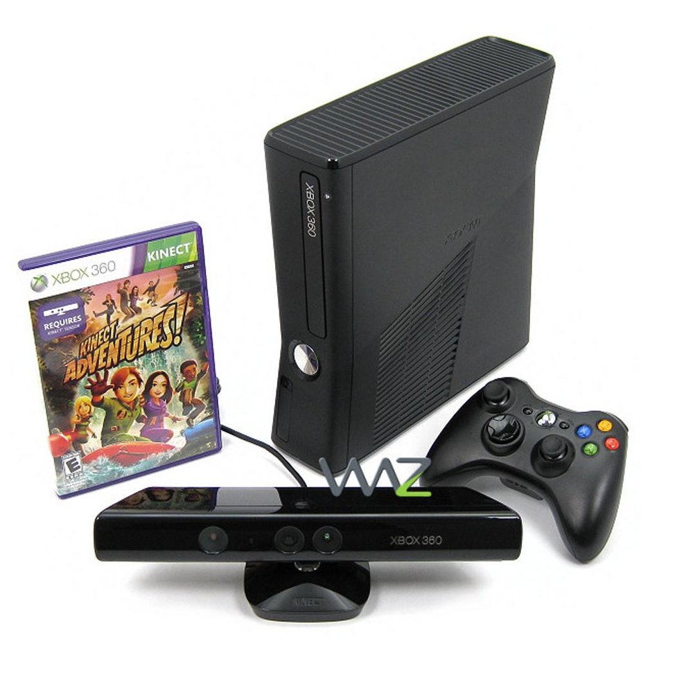 XBOX 360 + Kinect + Hd + 1 controle sem fio e 7 jogos - Consoles