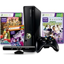Video game - Microsoft Xbox 360 E Arcade (4GB) - Preto - M4V-00005 - waz