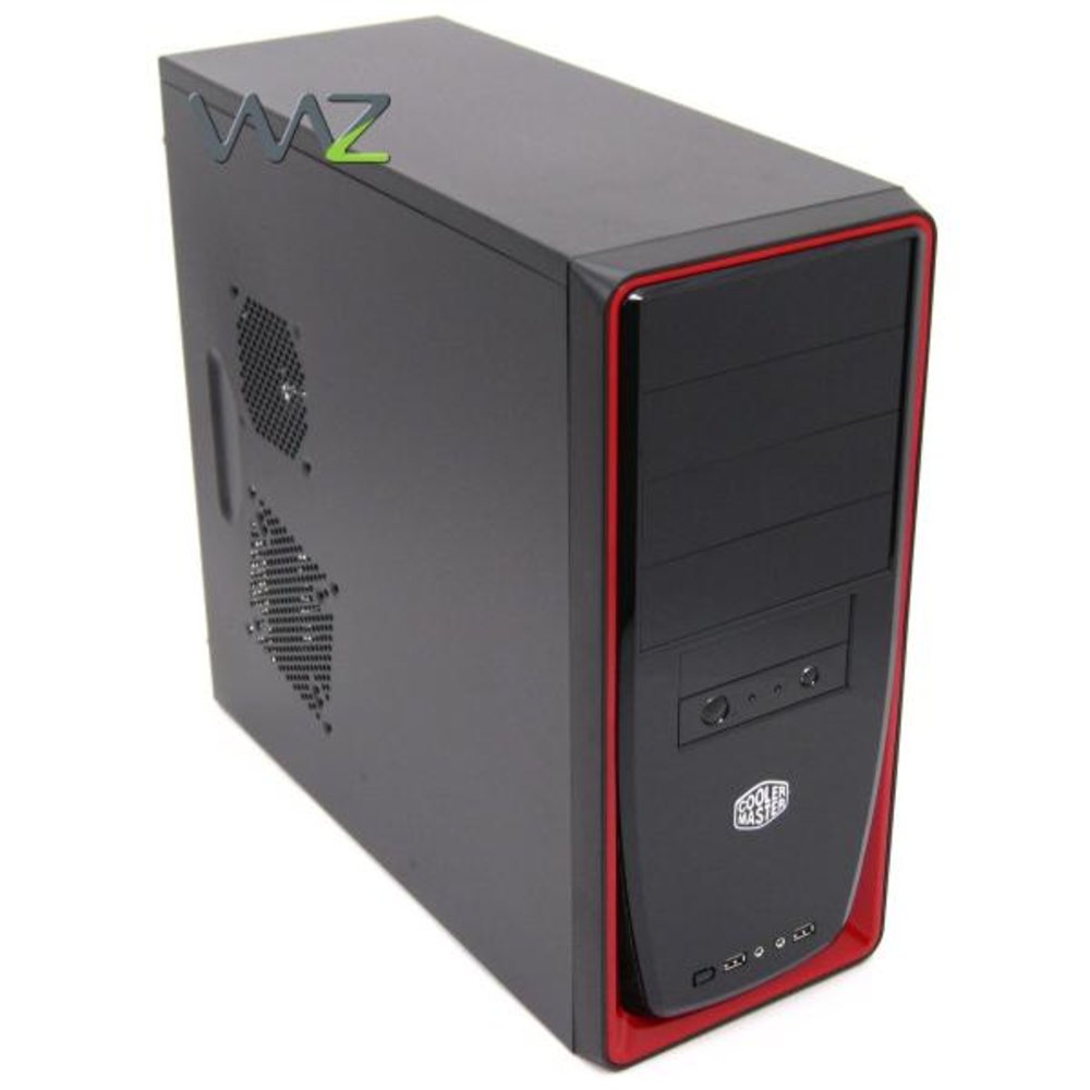 Gabinete Cooler Master Elite 310 - Preto/Vermelho - RC-310-RKN1-GP - waz