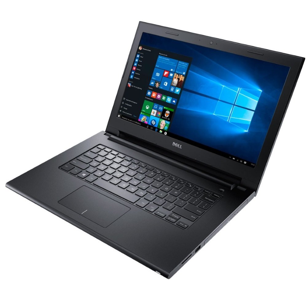 Notebook 14pol Dell Inspiron 14 3442C40 Preto waz