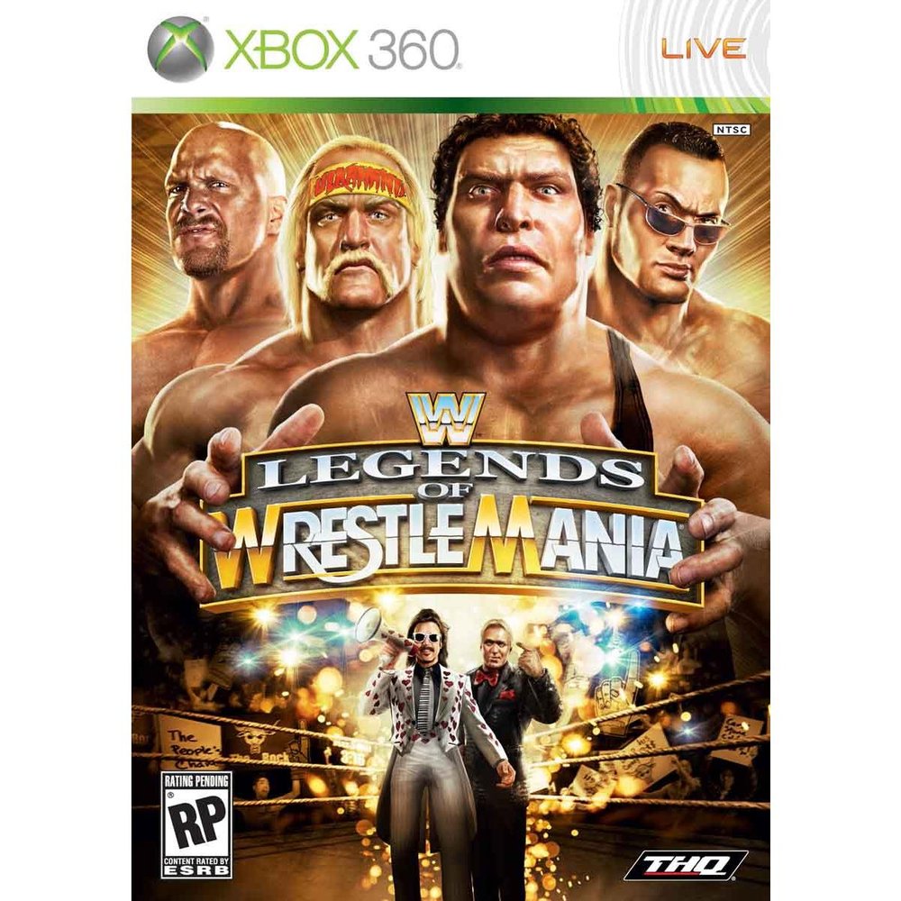 Xbox 360 - WWE Legends of Wrestlemania - waz