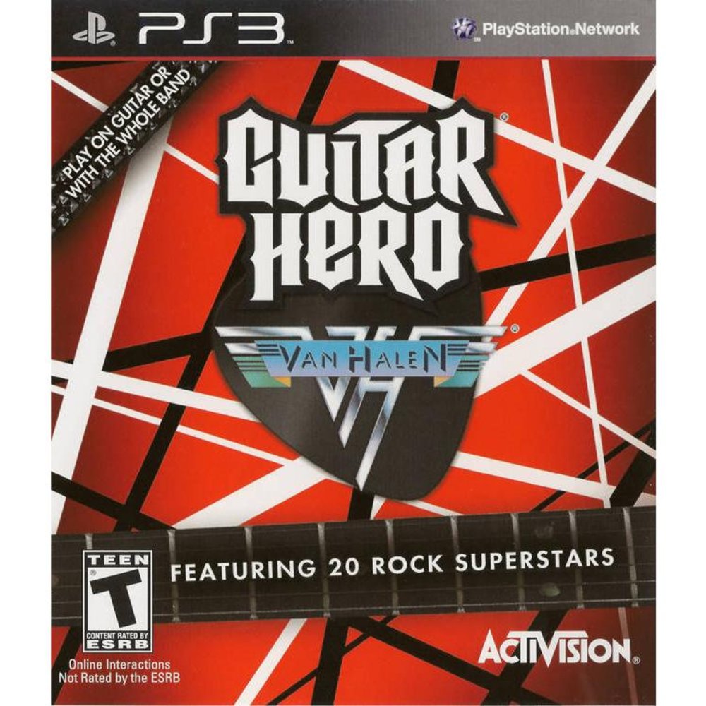 PS3 Guitar Hero Van Halen waz