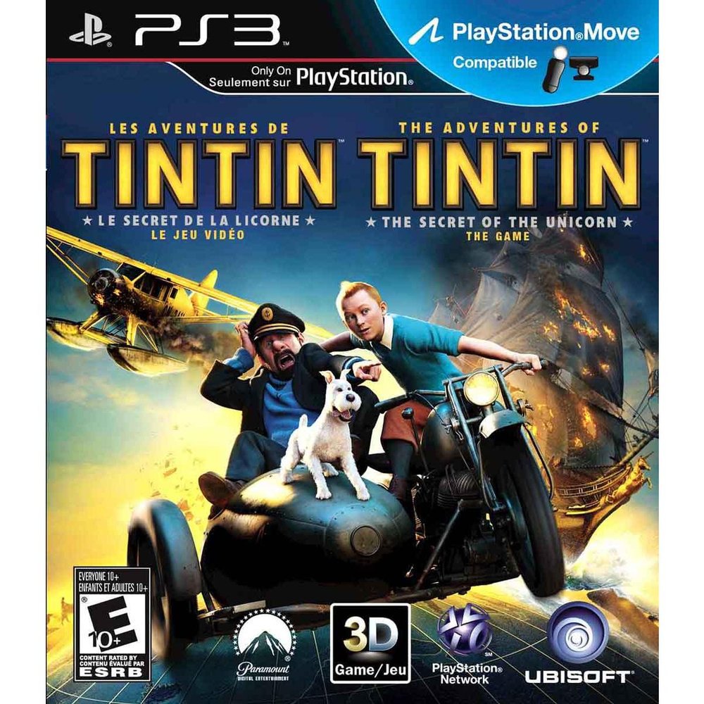 As Aventuras de Tintin - Ps3, Jogo de Videogame Ubisoft Usado 90886560