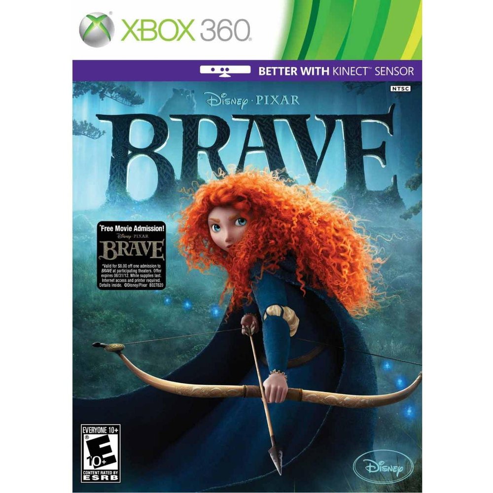 Xbox 360 - Brave/Valente (Compatível Kinect) - waz