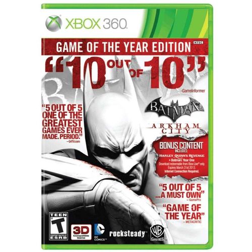 Gameteczone Jogo Xbox 360 Batman Arkham Asylum - Eidos São Paulo