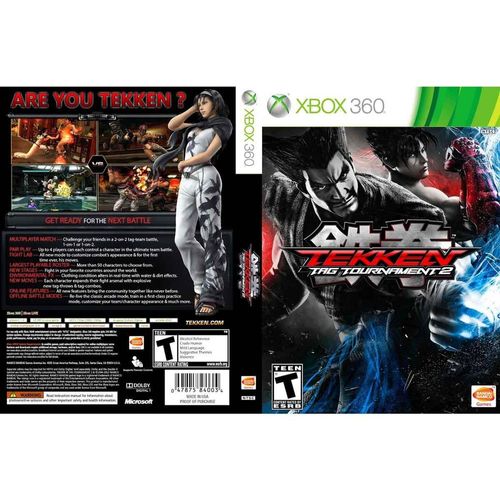 Jogos Xbox 360 transferência de Licença Mídia Digital - JUST CAUSE 2 + TEKKEN  6 + TEKKEN TRG TORNAMENTE 2