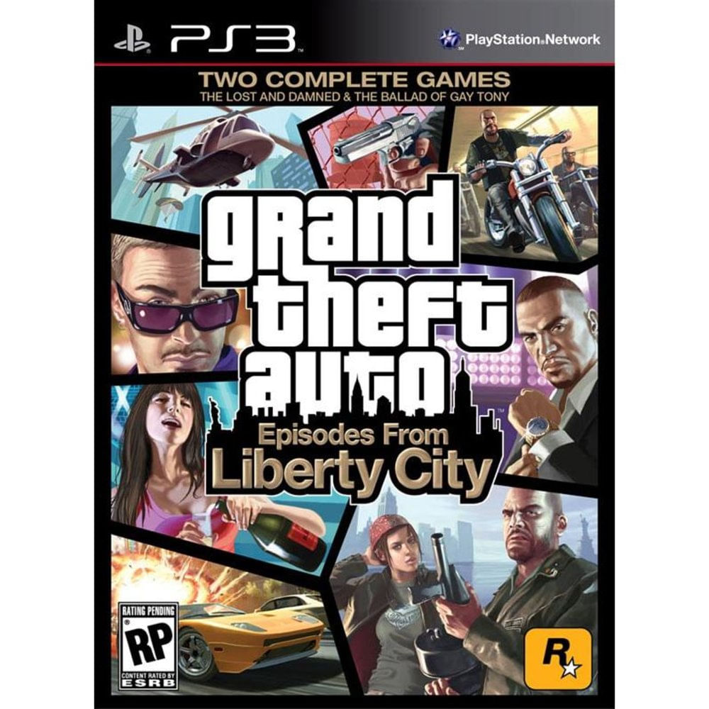 GTA Liberty City Stories (Clássico Ps2) Midia Digital Ps3 - WR