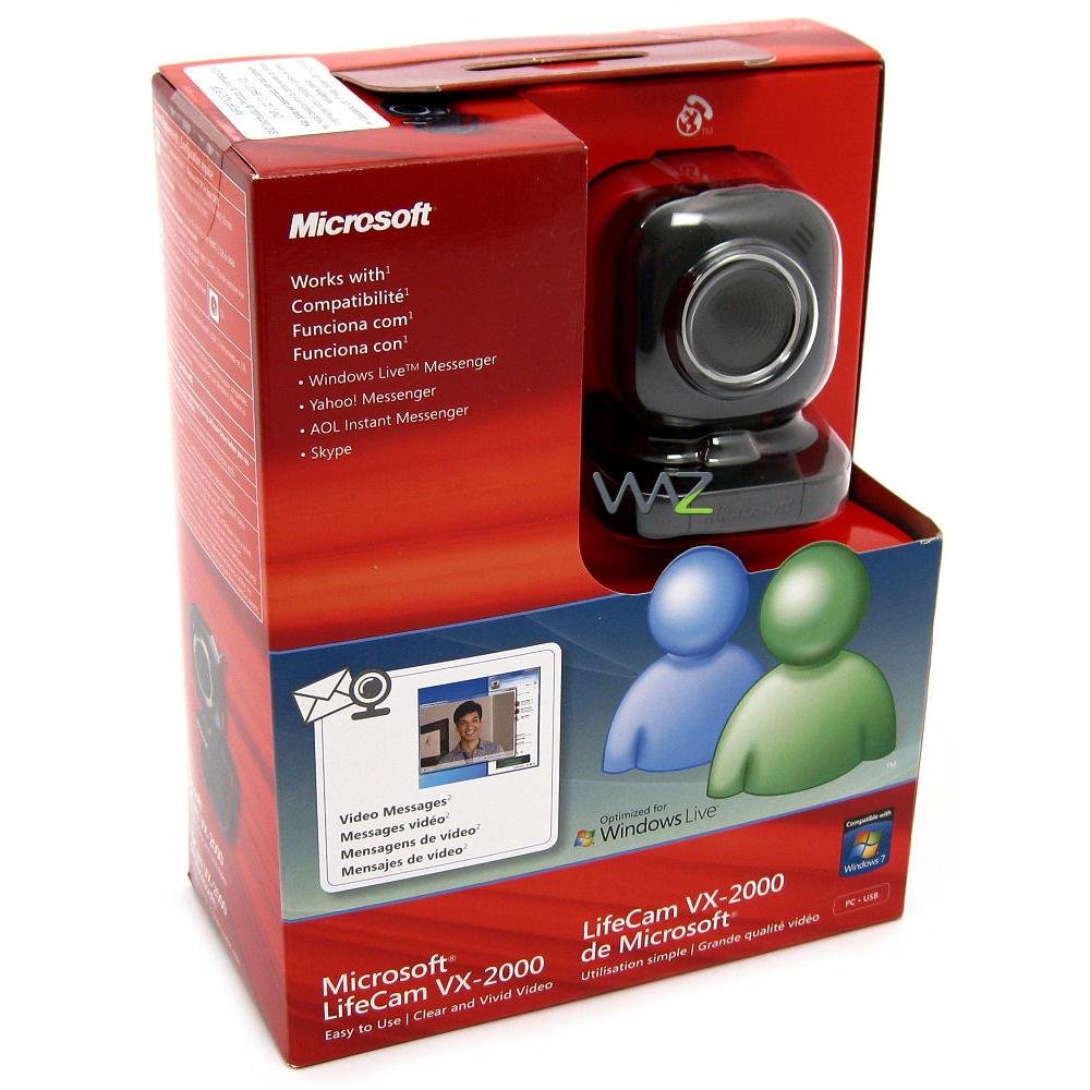 Webcam - Microsoft LifeCam VX-2000 - YFC-00002 / 1381 - waz