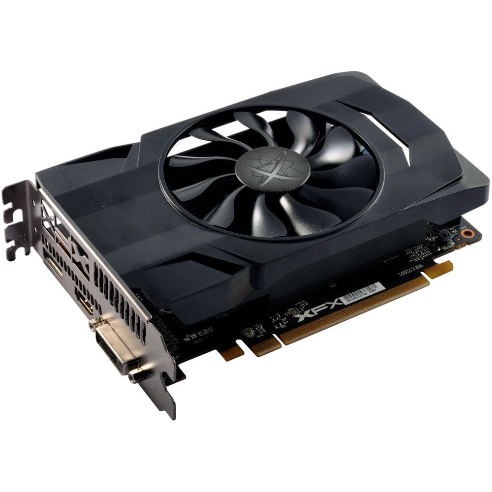 Placa de vídeo - AMD Radeon RX 460 (4GB / PCI-E) - XFX Single Fan - RX ...