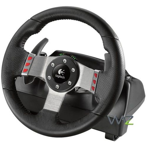 Volante/Marcha/Pedal - Logitech G27 Racing Wheel - Preto/Prata