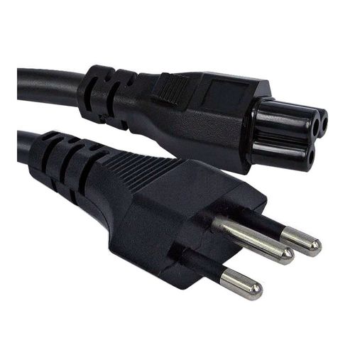Cabo de Energia - 1,5m - 3Ah - Tripolar - MD9 - 5956 (padrão novo, para notebooks)
