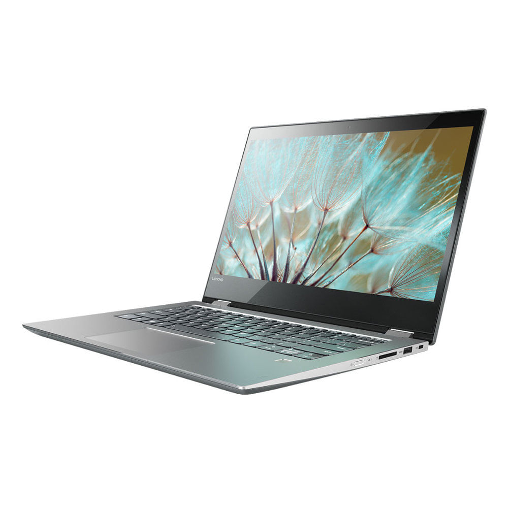 Notebook 14pol Touch Lenovo Yoga 520 80YM0004BR (Core i7-7500U, 8GB DDR4,  HD 1TB, Win 10 Home) - waz