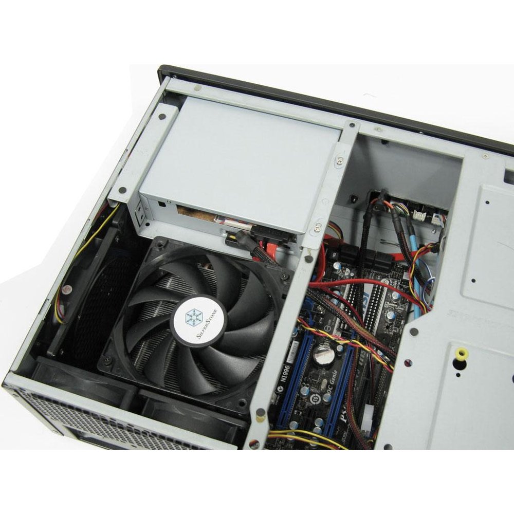 Gabinete Micro ATX (HTPC) - Silverstone Grandia GD04 - Preto - SST ...