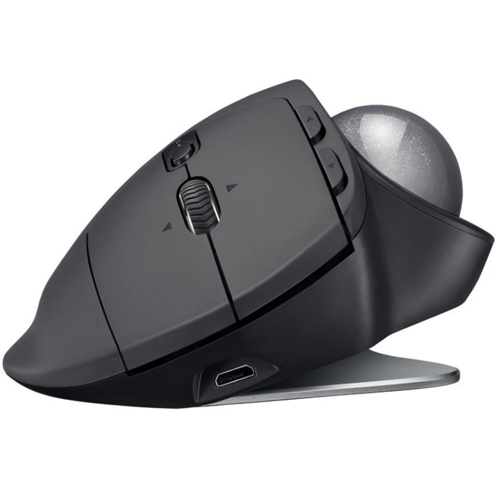 Trackball Sem fio Logitech Wireless MX Ergo Preto 910005177 waz