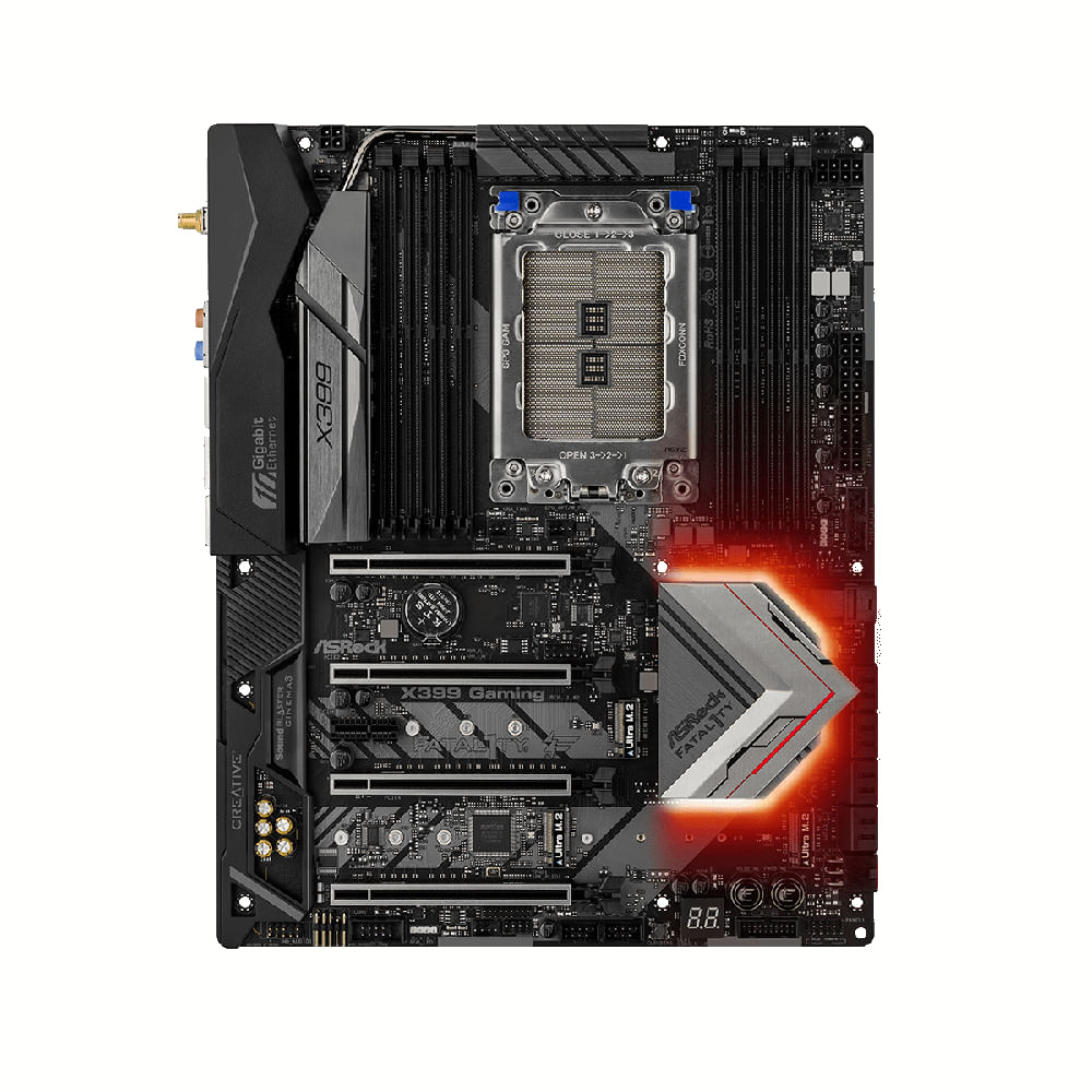 Asrock x399 professional gaming обзор