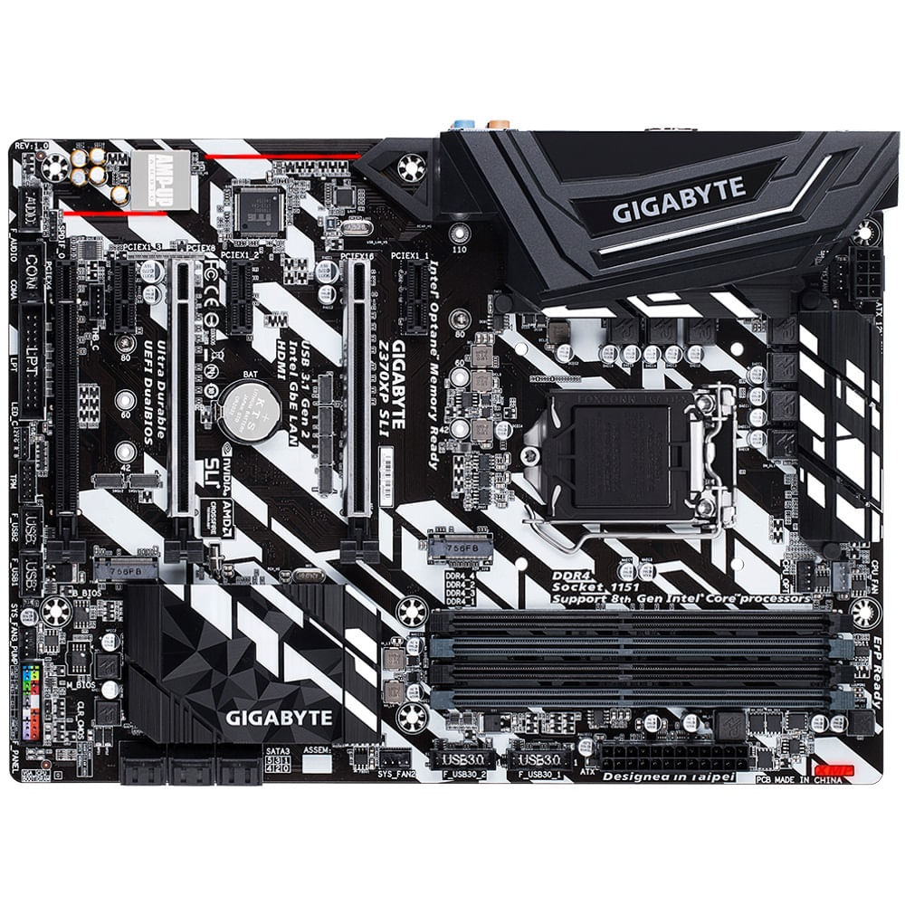Placa mãe LGA 1151 Gigabyte GAZ370XPSLI (ATX) waz