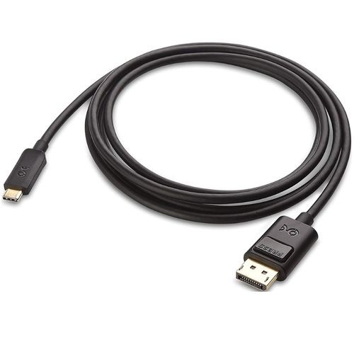 Cabo Adaptador de Vídeo - USB-C > Displayport 1.4 - 1,8m - Cable Matters 201036-BLK-1.8M (Preto, 4K@60Hz, Thunderbolt 3)