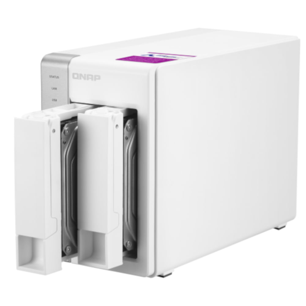 NAS SATA gt Ethernet QNAP Personal Cloud 2 baias TS 231P2 4G US (sem