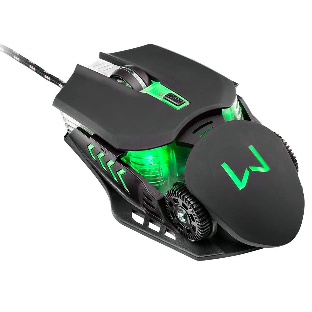 Mouse 3200 DPI Warrior - Multilaser - MO267 - waz