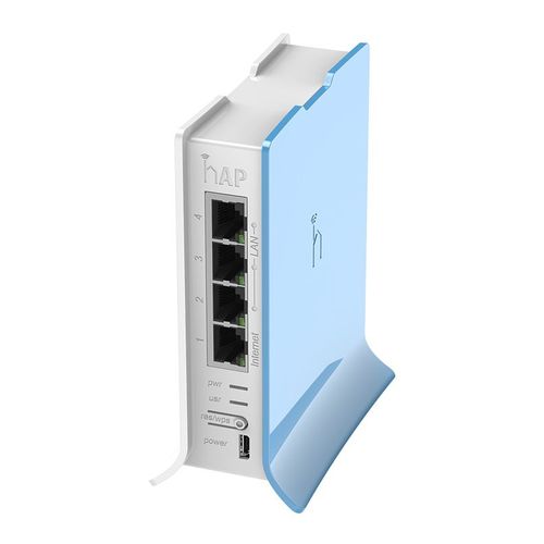 Roteador Mikrotik - RB941-2nD-TC (4x LAN, 650MHz CPU, 32MB RAM)