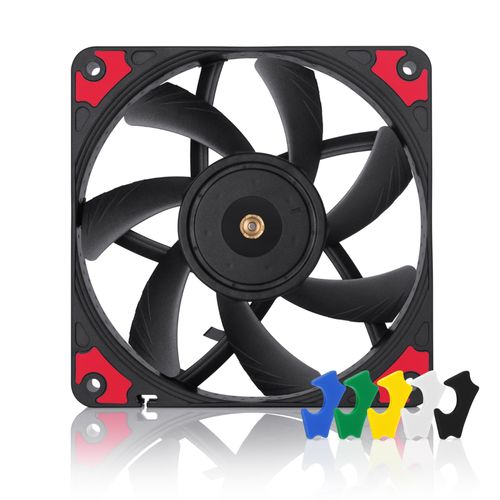 Ventoinha (Cooler) - 12cm Noctua NF-A12x15 PWM Chromax.black.swap